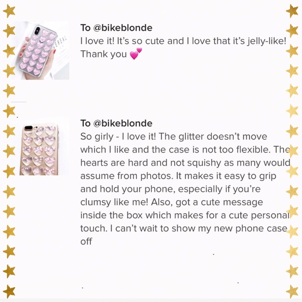 NEW iPhone 7/8 Glitter 3D Soft TPU Grip Case - Picture 5 of 5